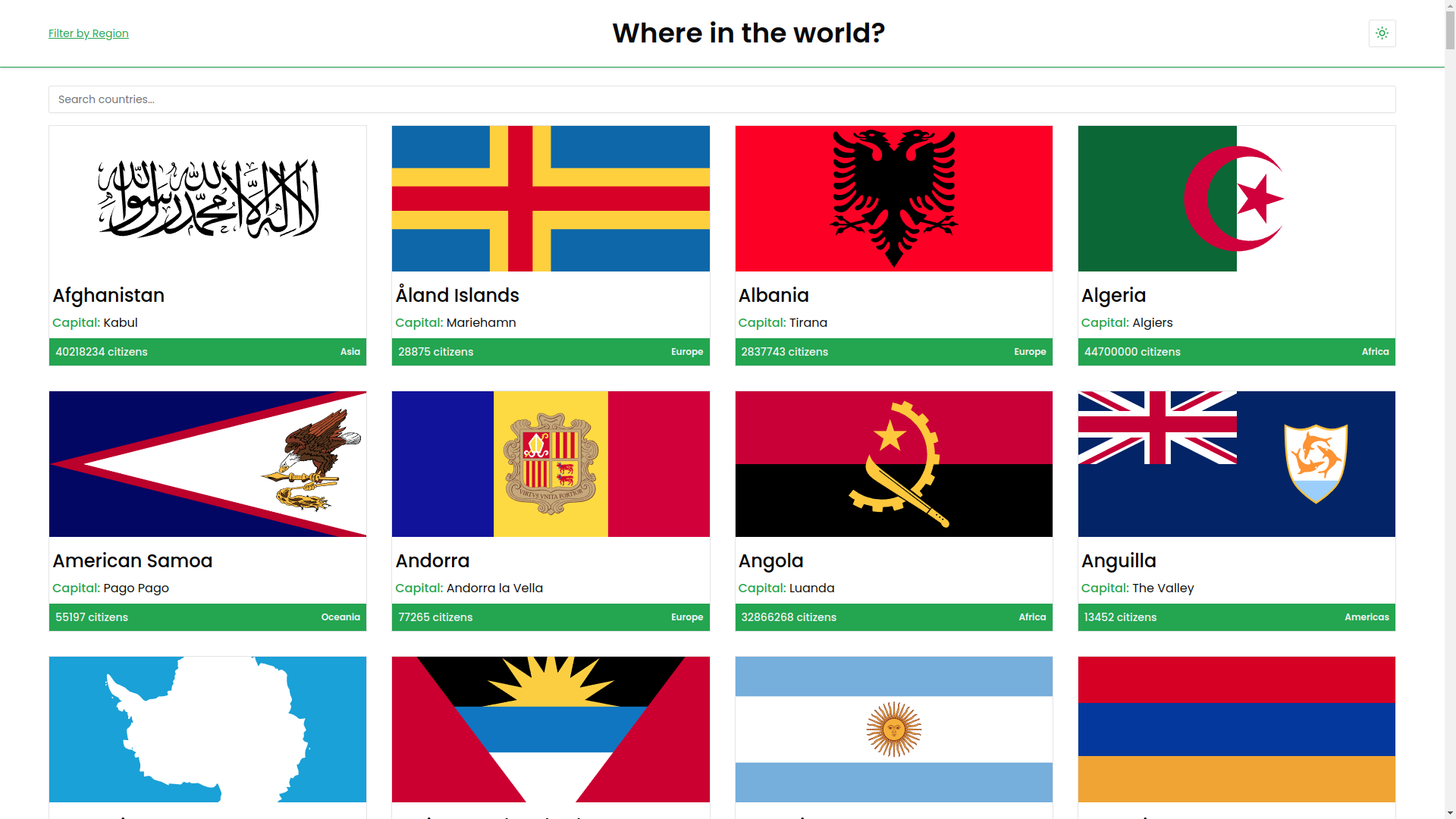 Where In the World